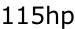 115hp